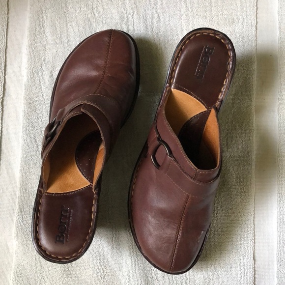 Born Leather Clogs - Picture 2 of 7